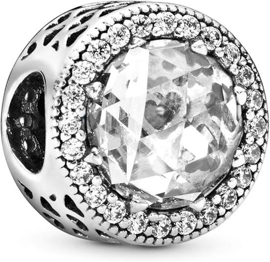 PANDORA - Radiant Hearts, Clear CZ