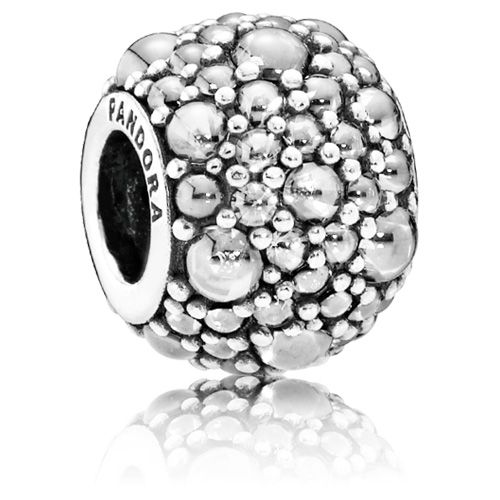 PANDORA - Charm Shimmering Droplets with Clear CZ