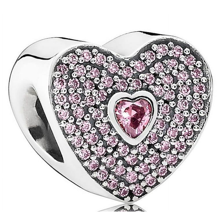 PANDORA - Sweetheart, Fancy Pink CZ