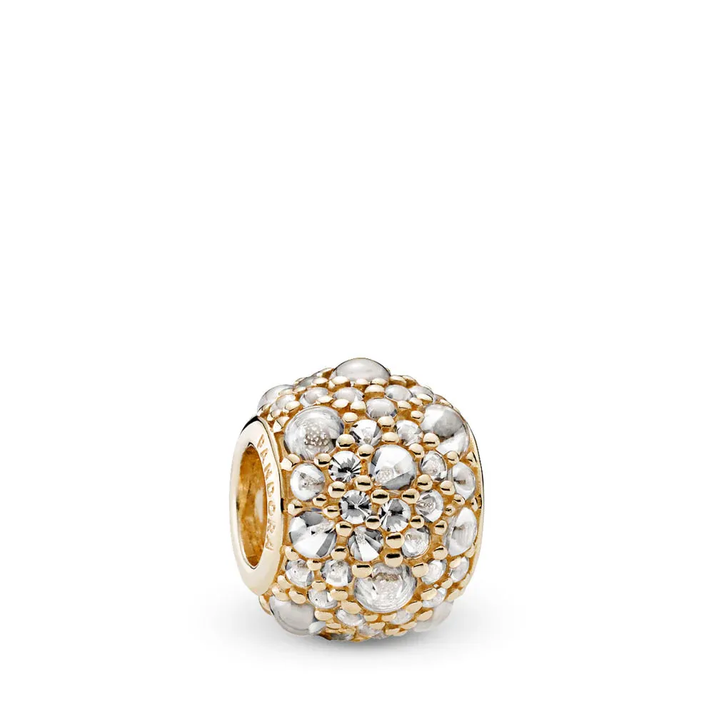 PANDORA - Shimmering Droplets, Clear CZ