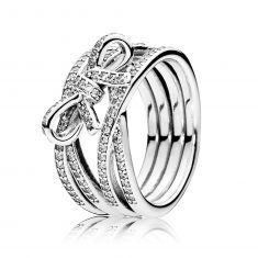 PANDORA - Ring Delicate Sentiments with Clear CZ