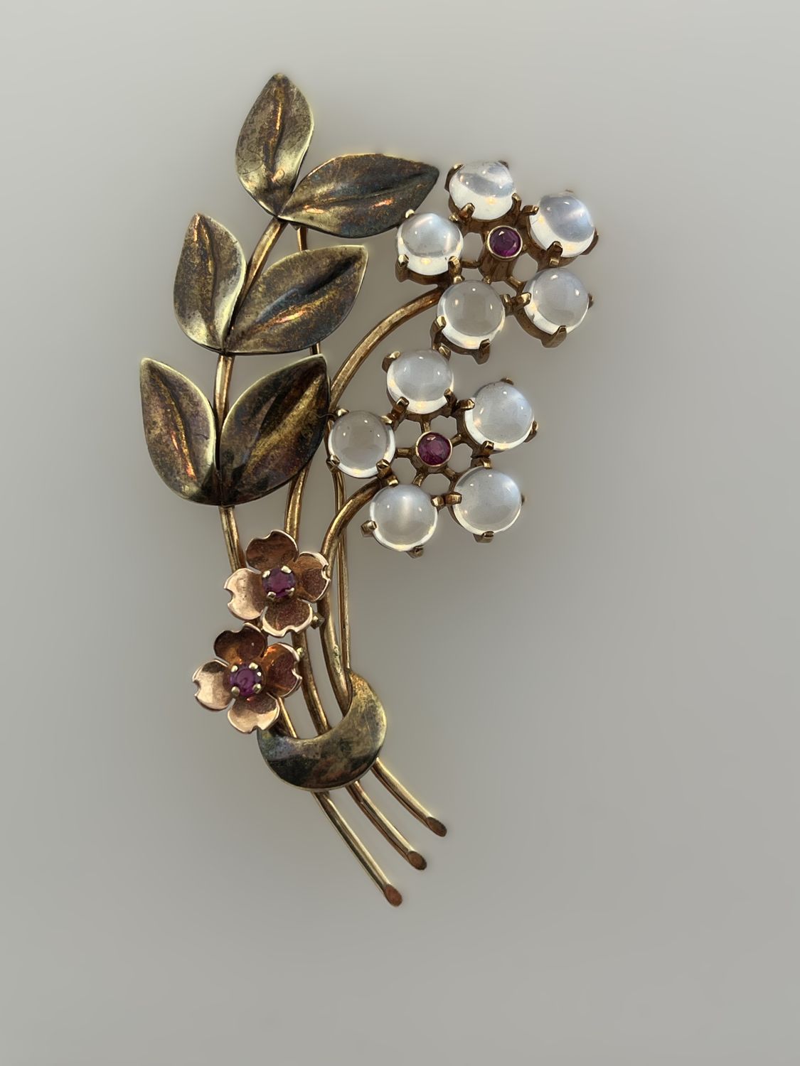 Tiffany and Co. Moonstone Vintage Brooch