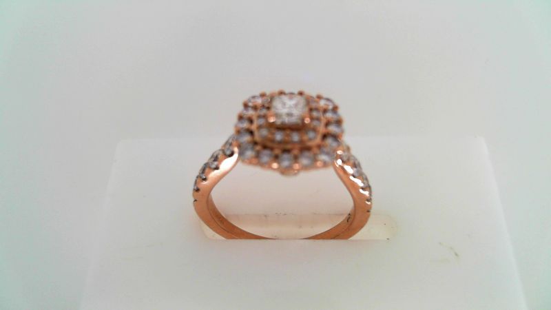 Rose Gold Diamond Engagement Ring