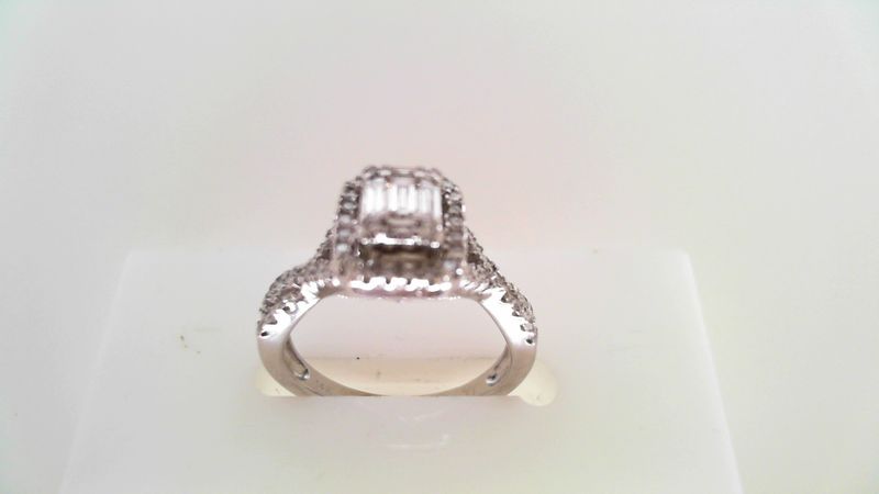 Diamond Cluster Ring