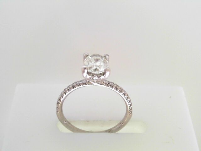 Oval Diamond Engagement Ring