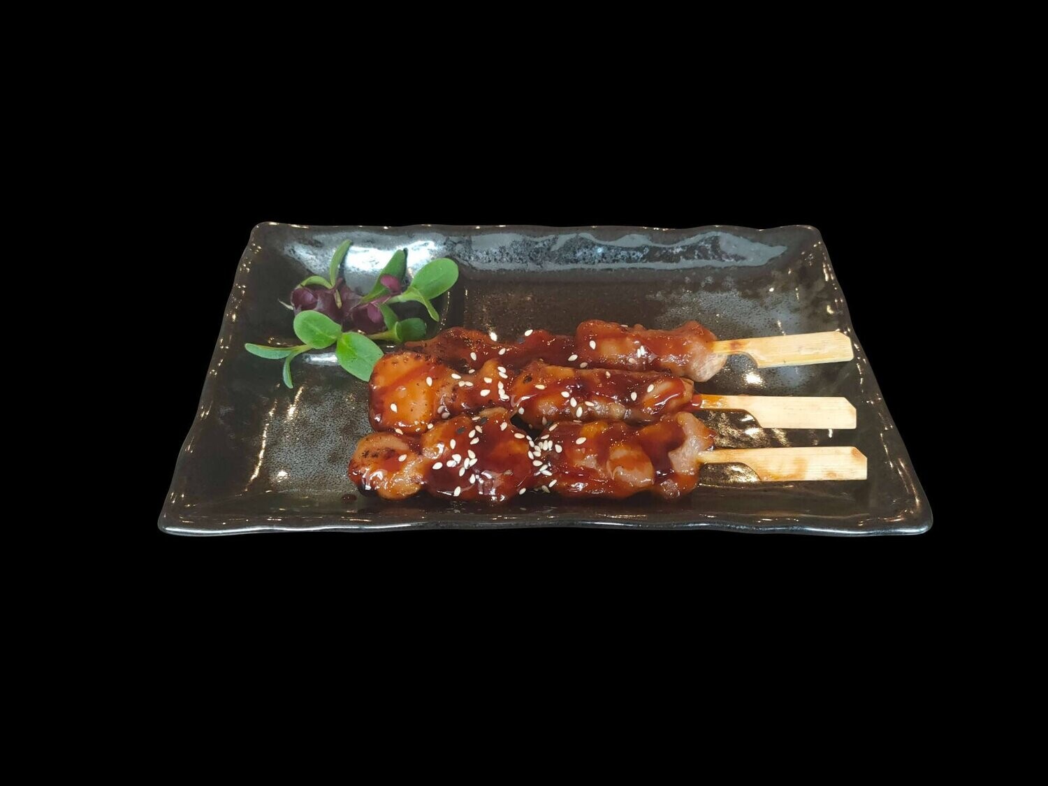 Yakitori Hühnerspieße (3 Stücke)