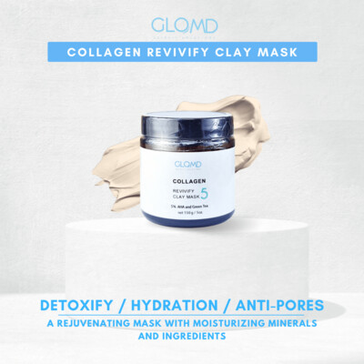 GLOMD Collagen Revivify Clay Mask 150g