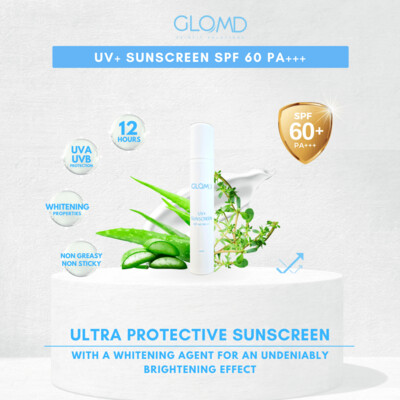 GLOMD UV+ Sunscreen SPF 60 PA+++ 50ml