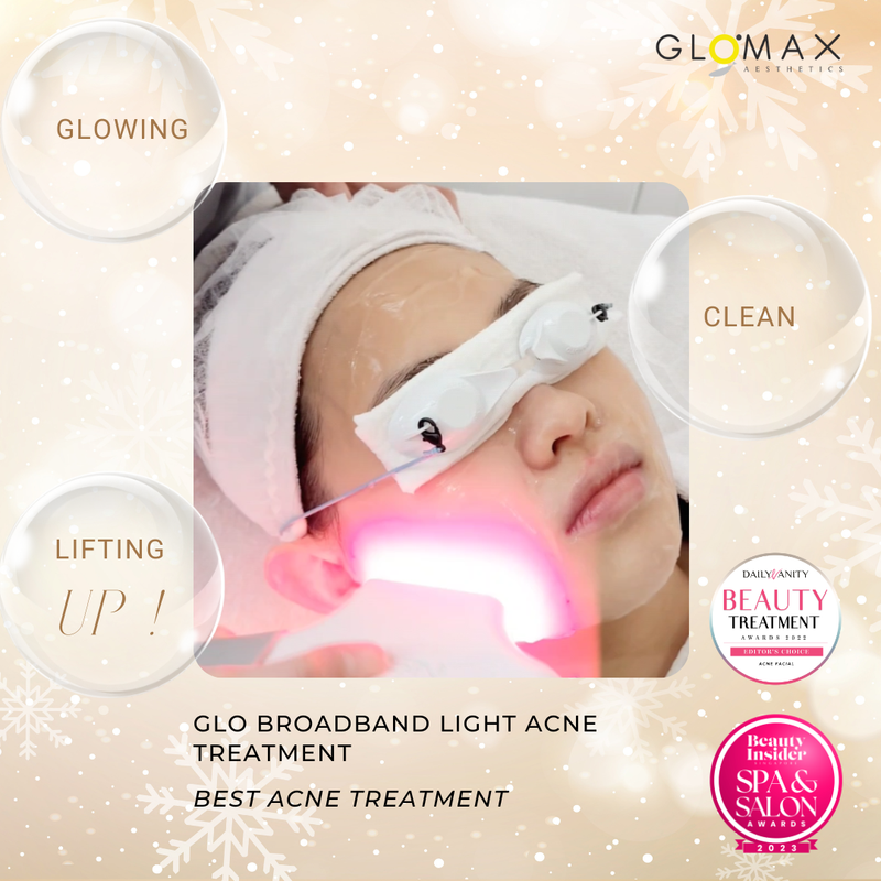 Glo Broadband Light Acne Treatment, BBL Singapore, Acne Treatment Sg