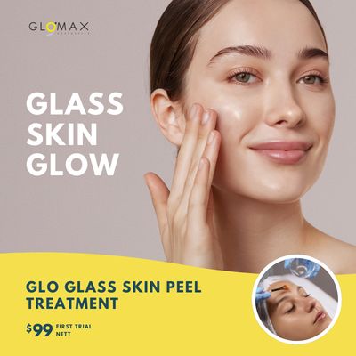 GLO Glass Skin Peel Treatment (First Trial) GLO Glass Skin Peel Treatment (First Trial)