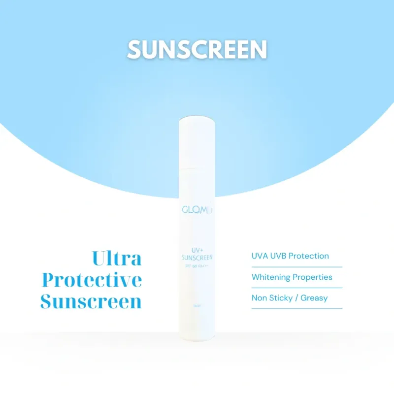GLOMD UV+ Sunscreen SPF 60 PA+++ 50ml