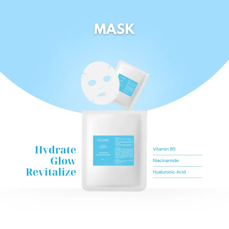 GLOMD AquaGlow Hydration Mask 10pcs