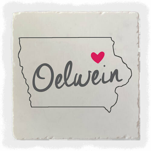 State Shape Heart City