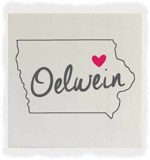 State Shape Heart City