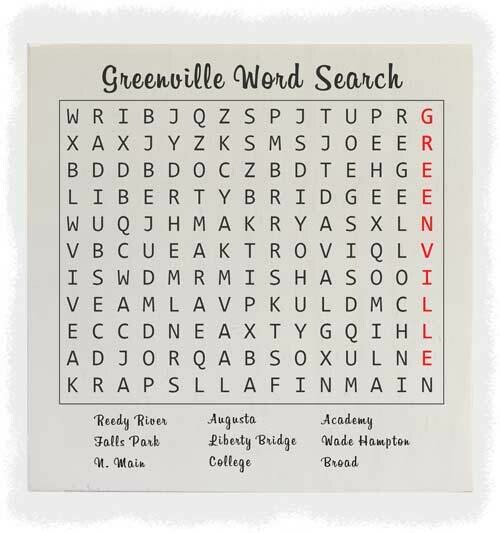 City Word Search