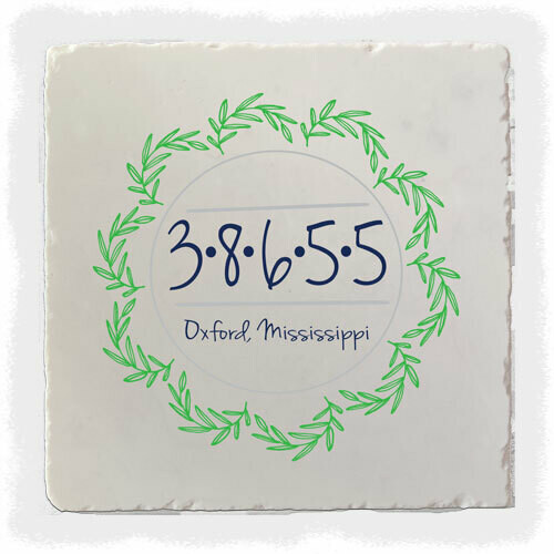 Zip Code Wreath