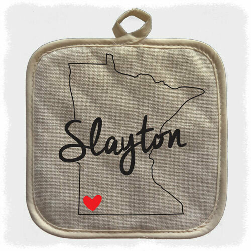 State Shape Heart City