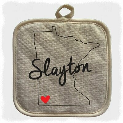 State Shape Heart City