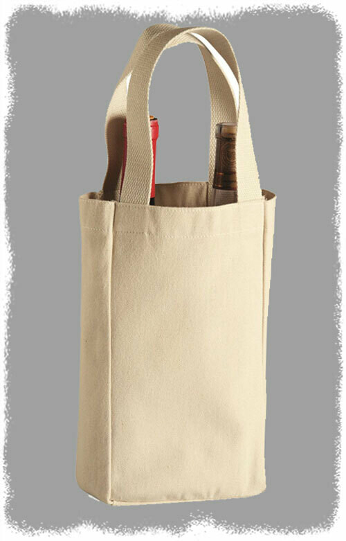 Custom Double Bottle Bag