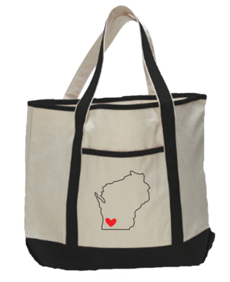 State Shape Heart City