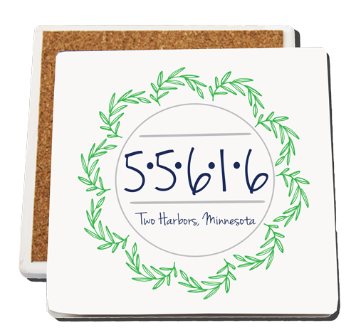 Zip Code Wreath