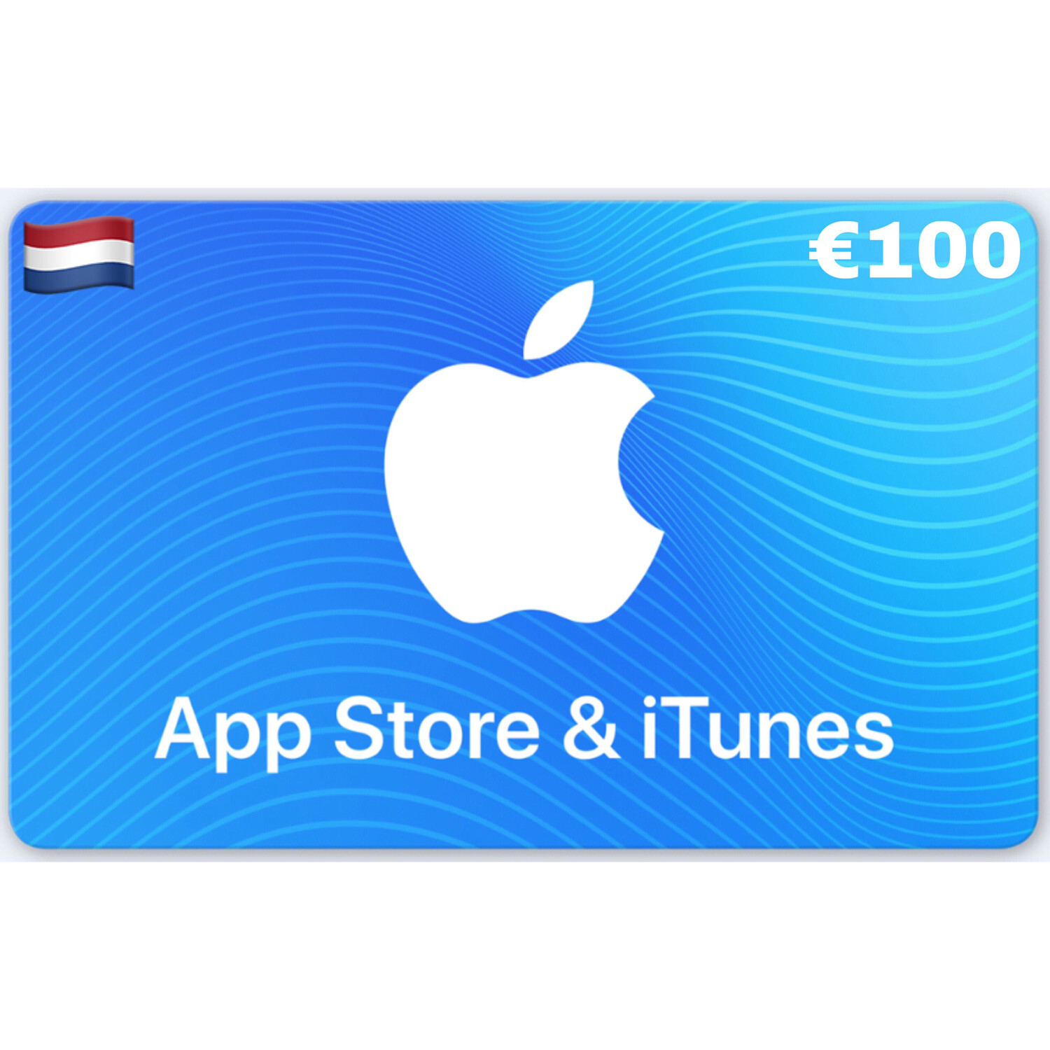 Apple iTunes Gift Card Netherlands Euro €100