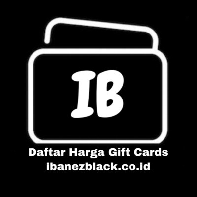 Daftar Harga Gift Cards