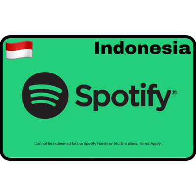 Spotify Premium Gift Card Indonesia