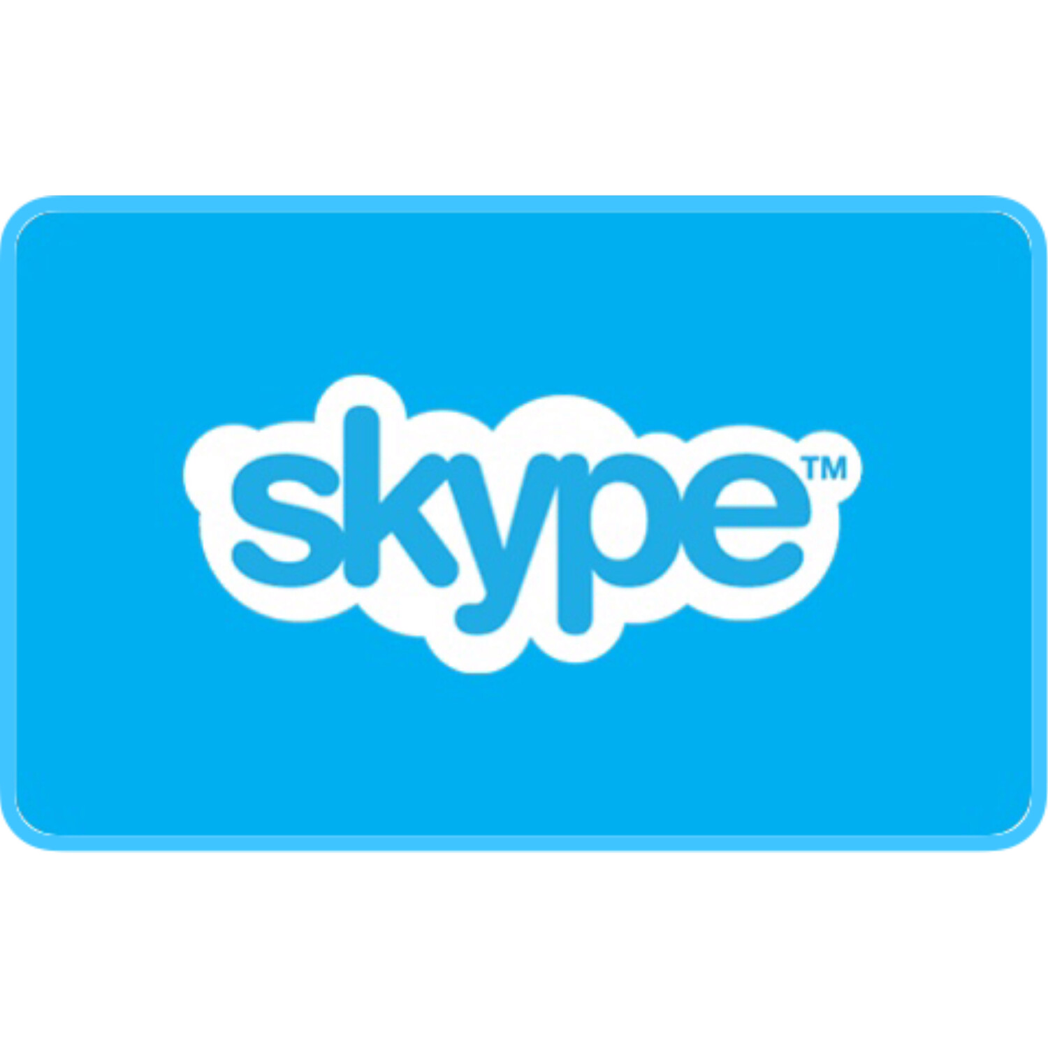 Skype Credit Gift Card