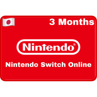 Nintendo Switch Online 3 Months Japan Individual Membership