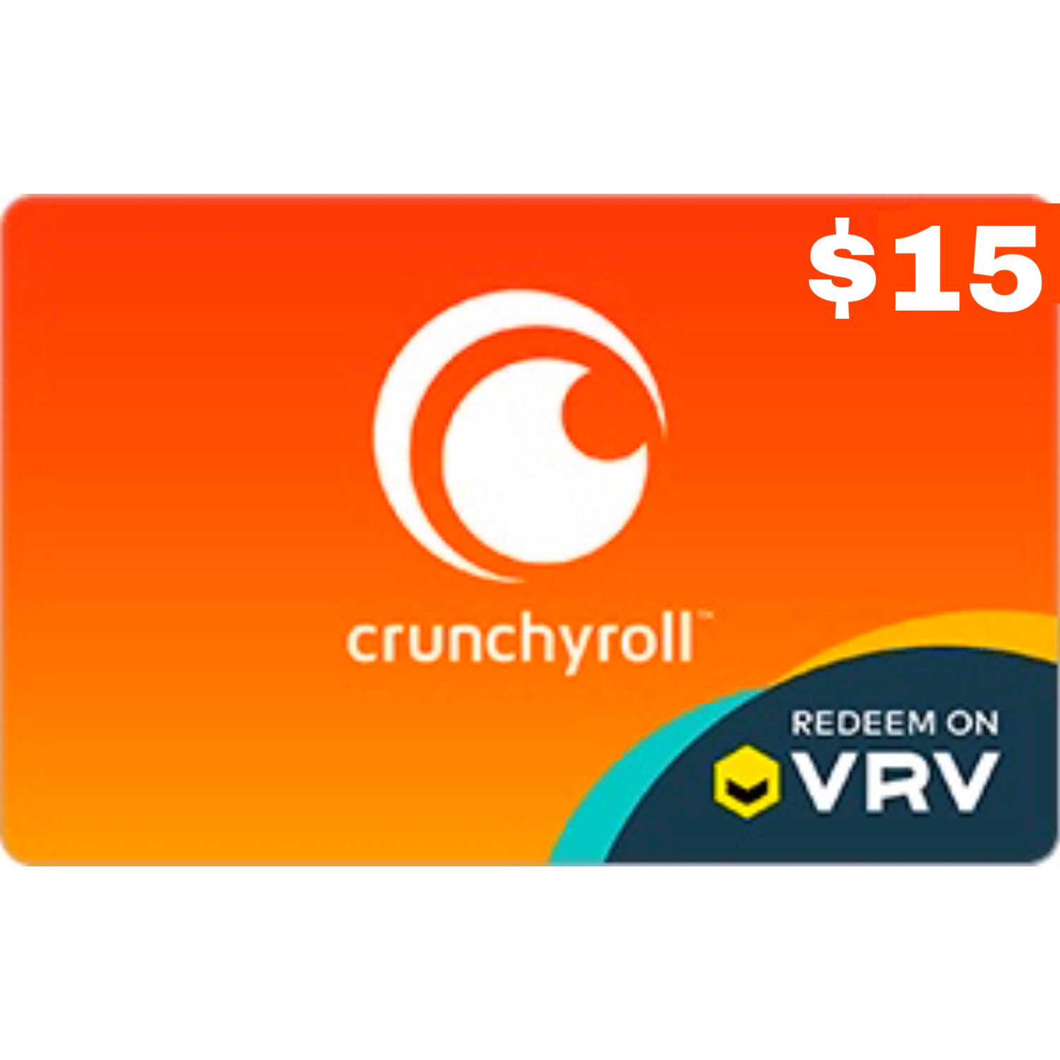 Crunchyroll Gift Card $15