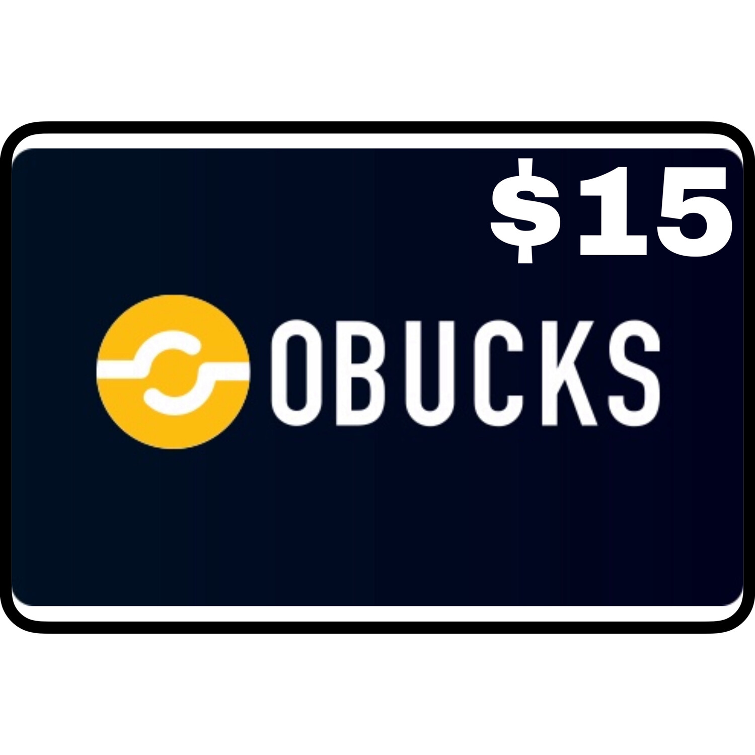 Openbucks Gift Card $15 (Obucks)