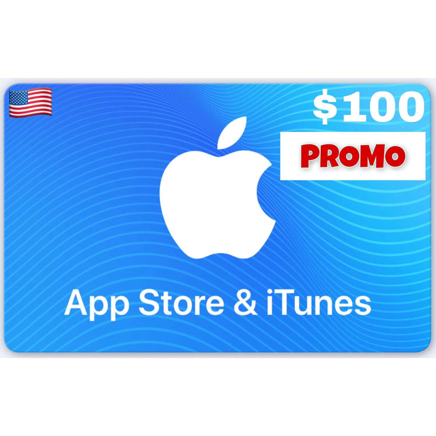 PROMO Apple iTunes Gift Card US $100 (Web Order Only)