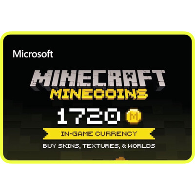 Minecraft Minecoins Pack 1720 Coins