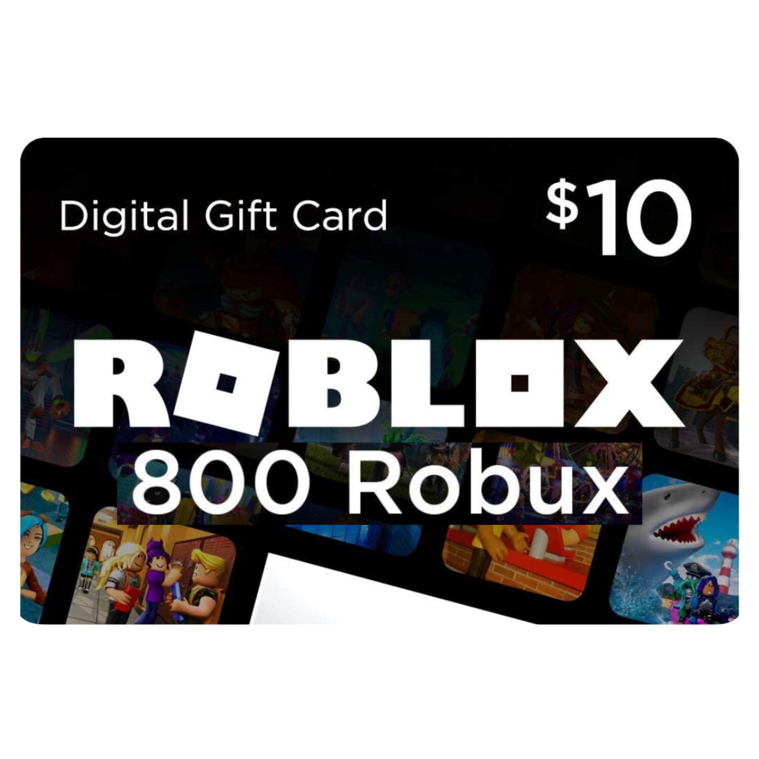 Roblox 10 Gift Card 800 Robux - cara membeli robux di indonesia