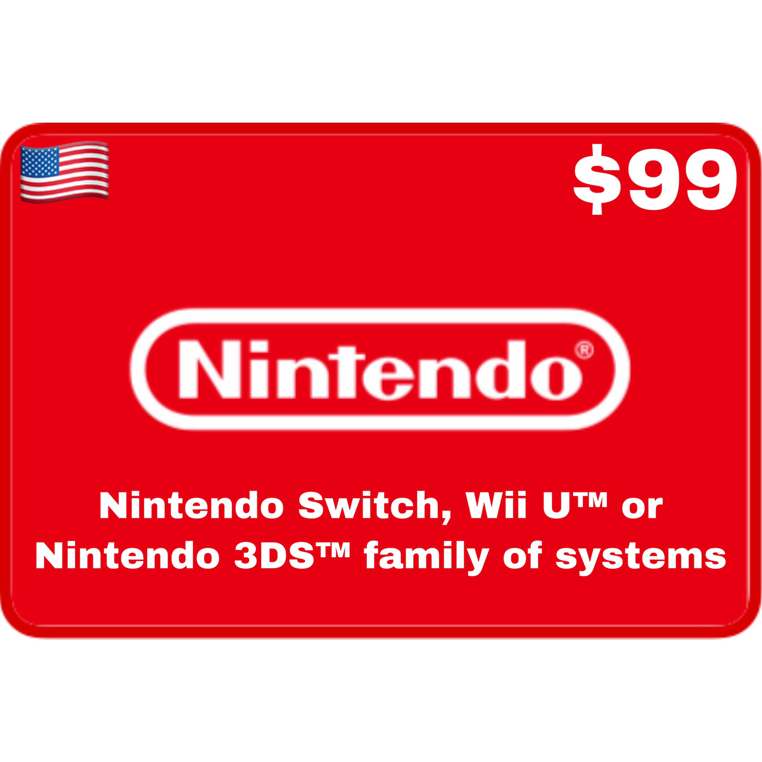 Nintendo eShop US USD $99