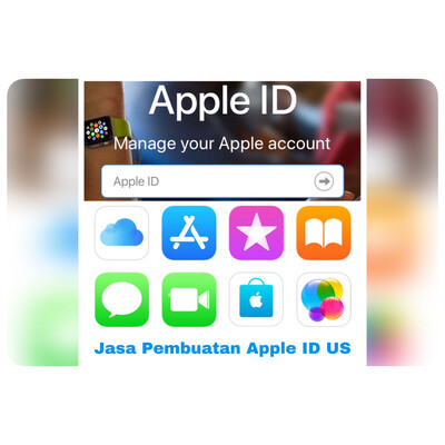 Jasa Create Apple ID US tanpa saldo