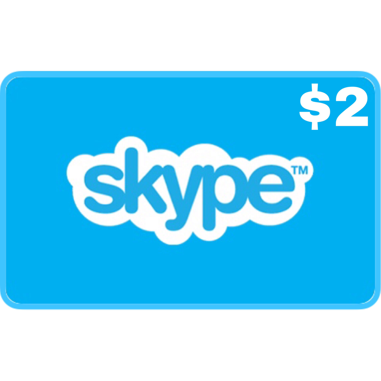 Skype Credit Gift $2