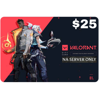 Valorant Gift Card $25 NA Server