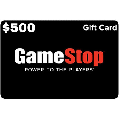 Gamestop Gift Card $500