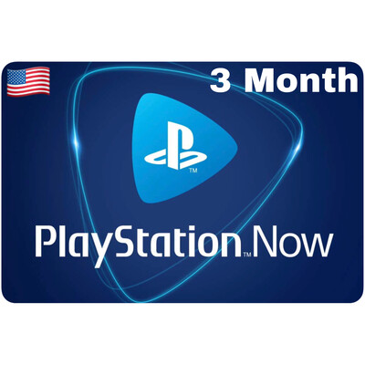 Playstation Now US 3 Month Subscription