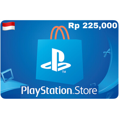 Playstation Store Gift Card Indonesia IDR 225,000