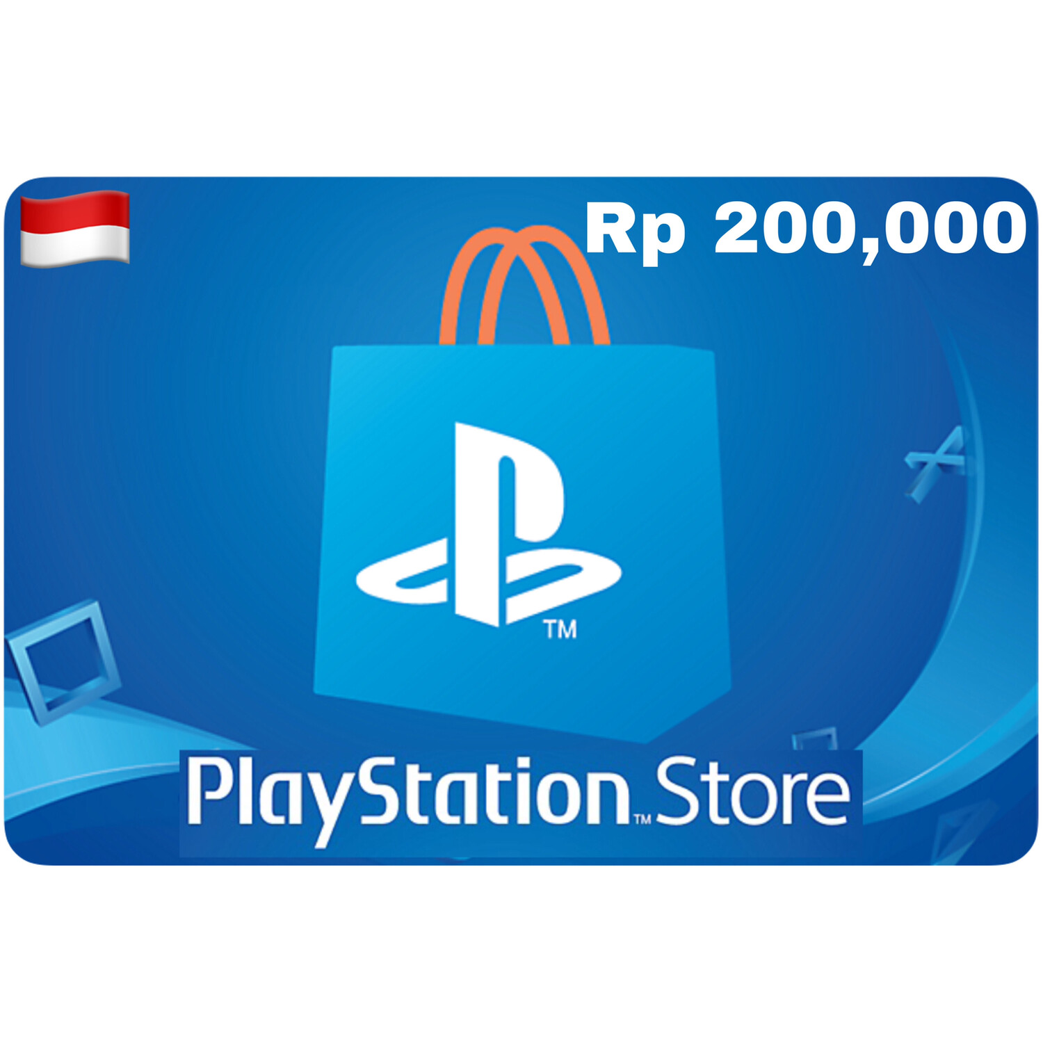 Playstation Store Gift Card Indonesia IDR 200,000