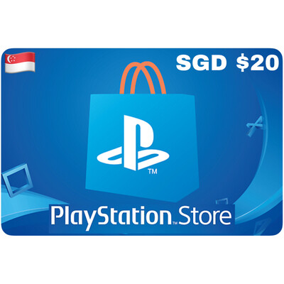 Playstation Store Gift Card Singapore SGD $20