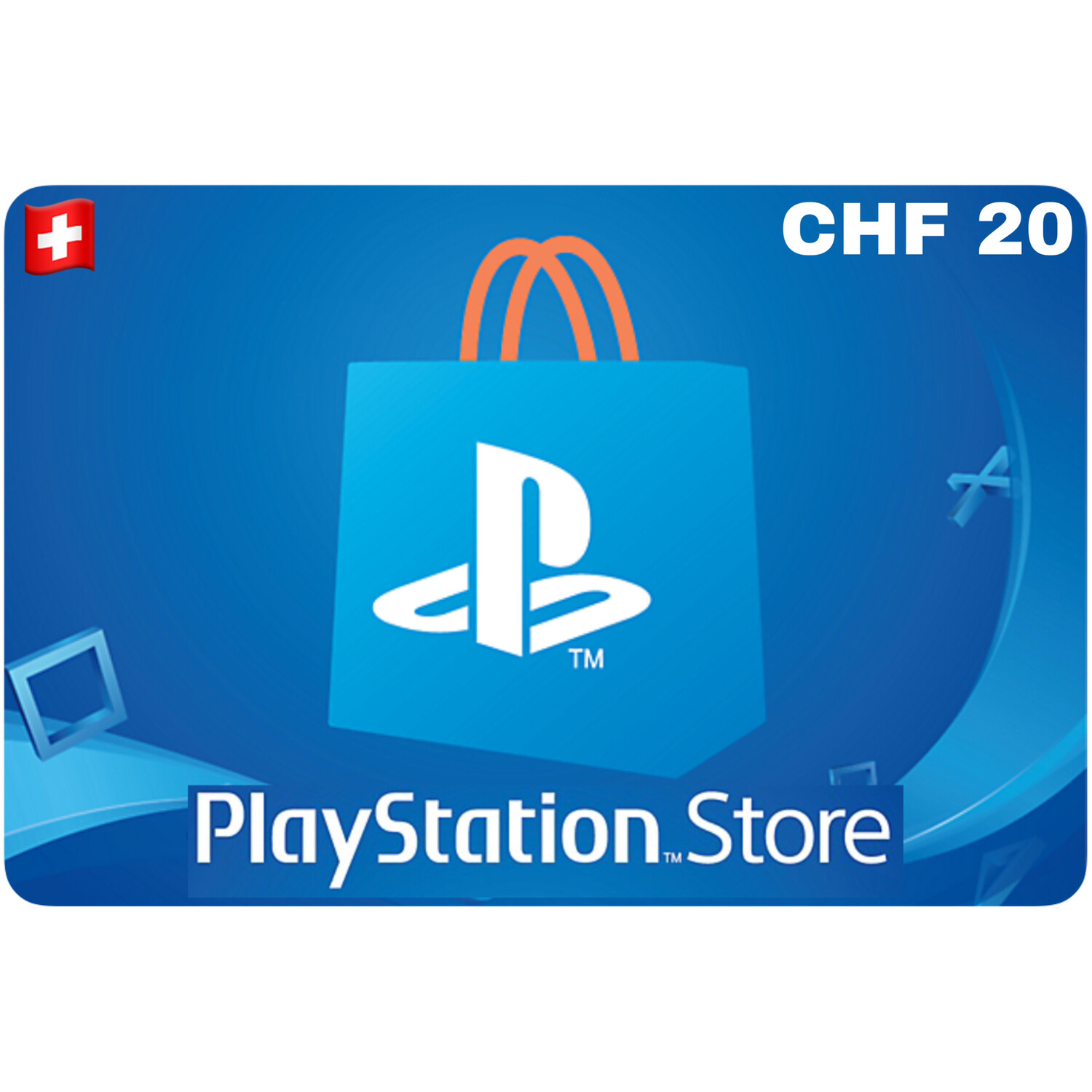 Playstation Store Gift Card Switzerland CHF 20