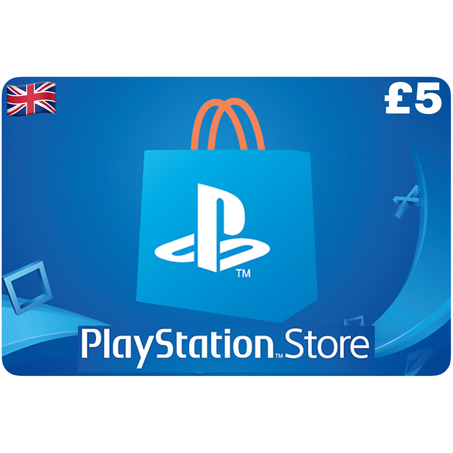 Playstation Store Gift Card UK £5