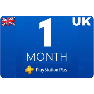 Playstation Plus Membership UK 1 Month