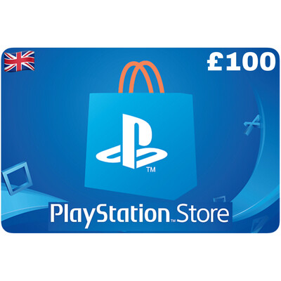 Playstation Store Gift Card UK £100