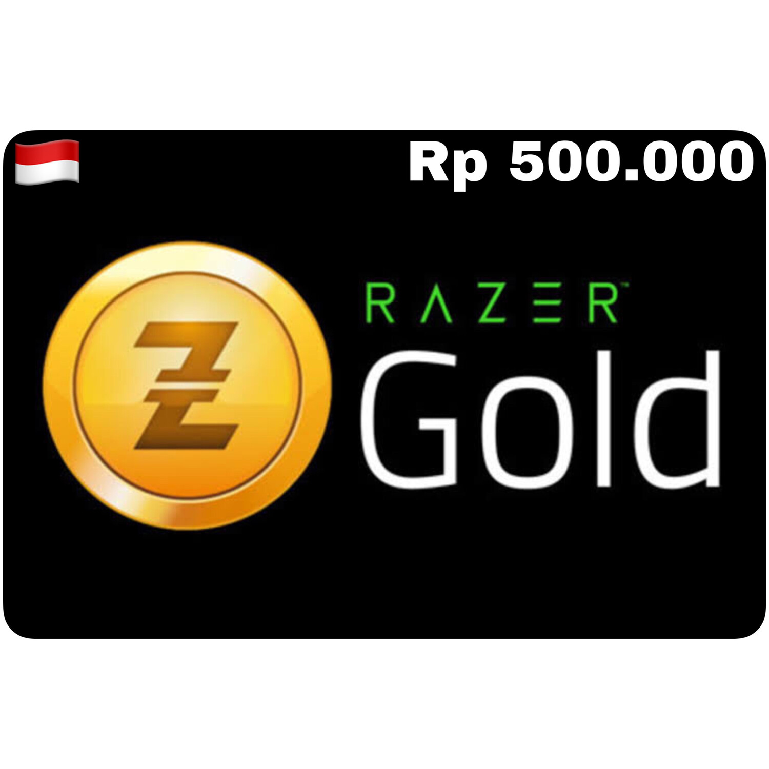 Razer Gold Pin ID Rp 500.000