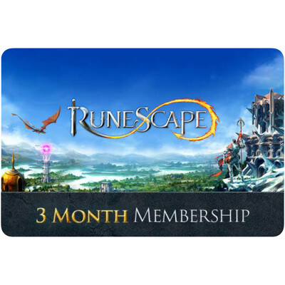 Runescape Membership 90 Day (3 Month)